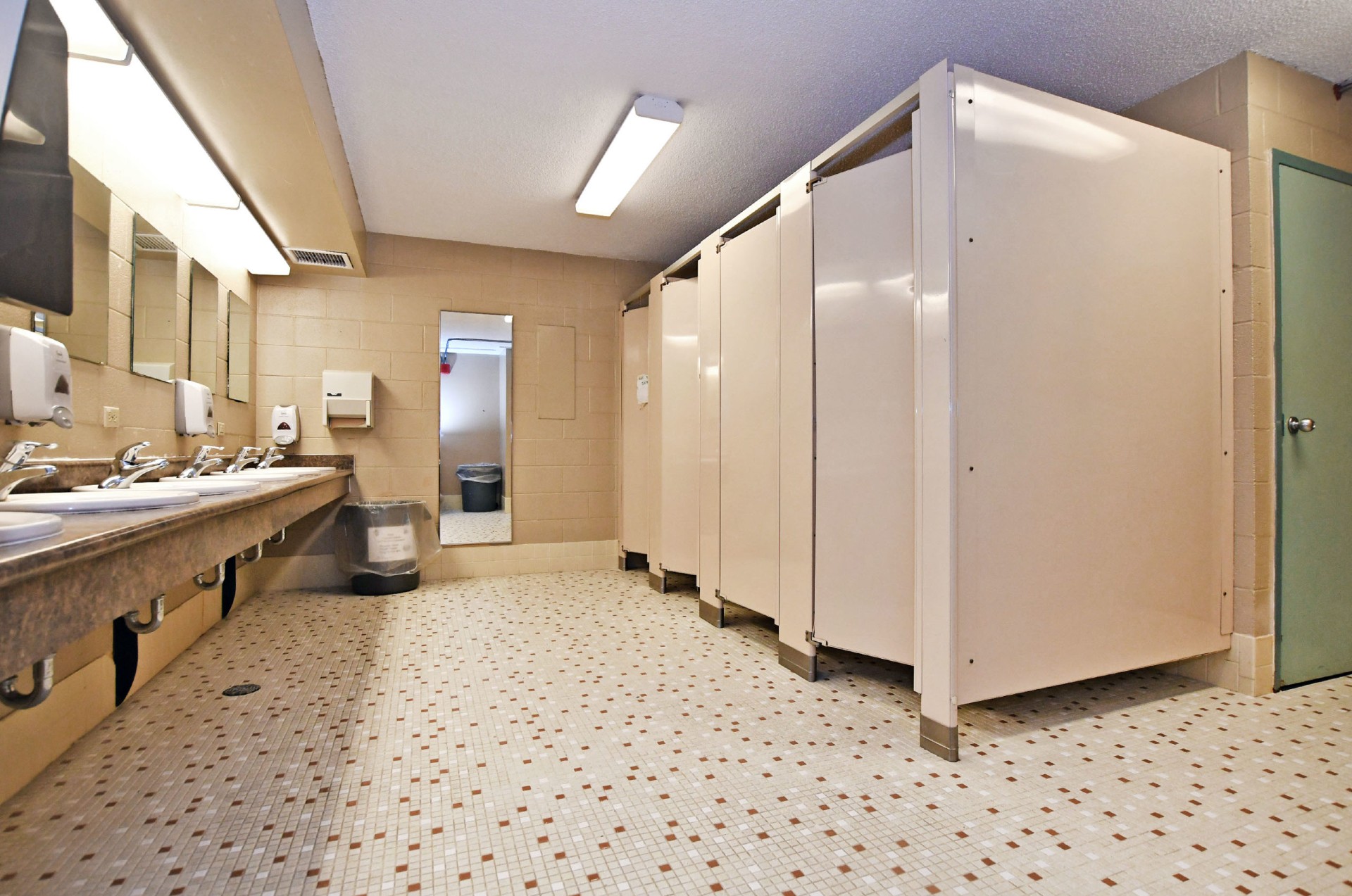 Photo des toilettes communes de la résidence Bethune