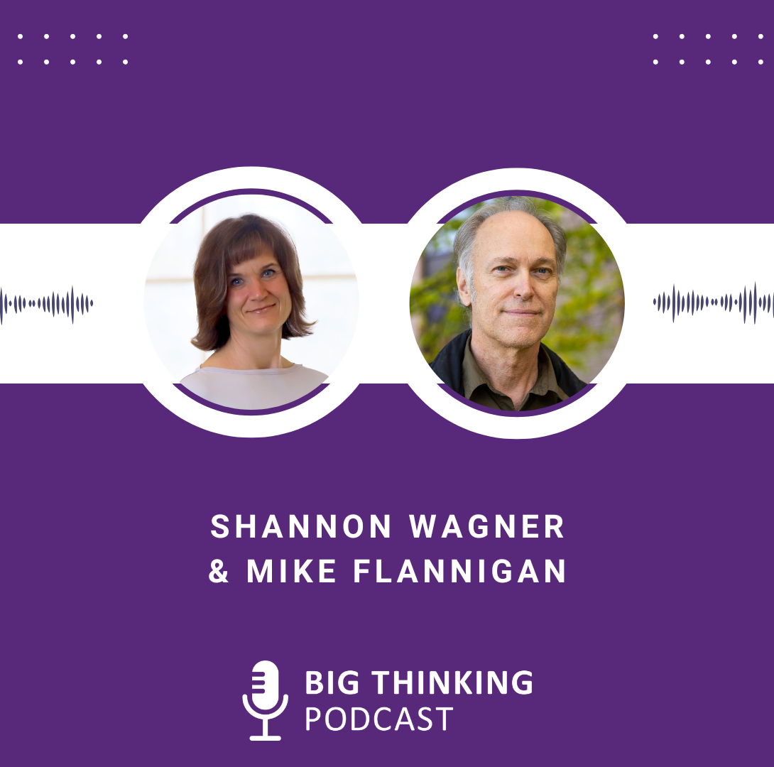 Headshot of Shannon Wagner and Mike Flannigan