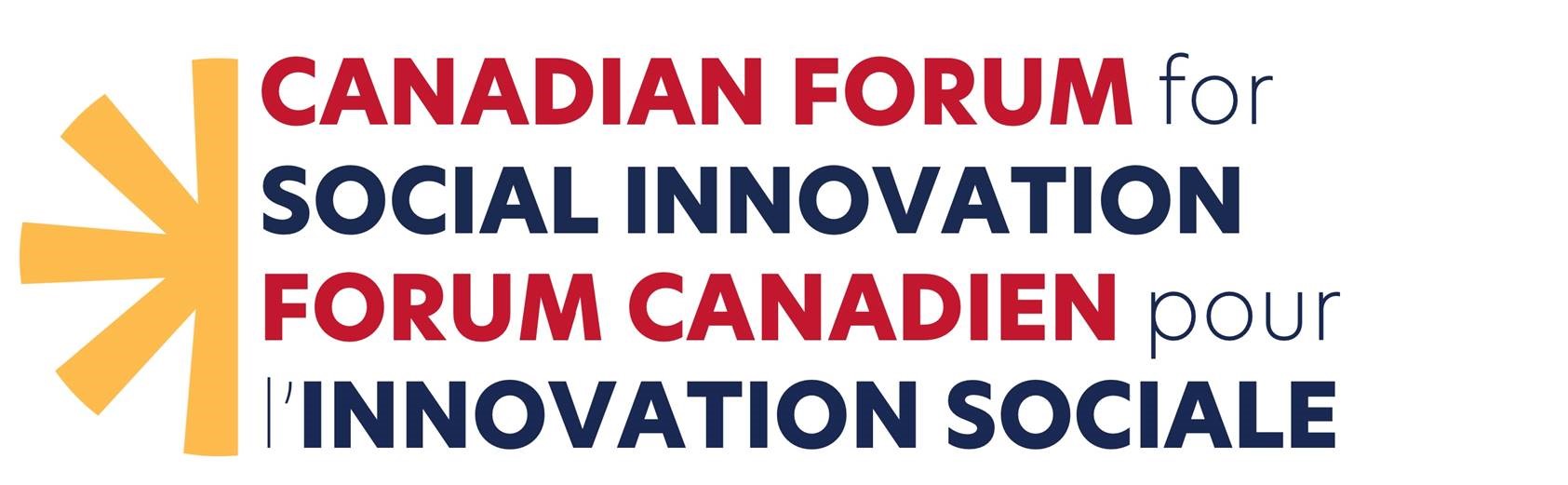 Canadian forum for social innovation / Forum canadien pour l'innovation sociale