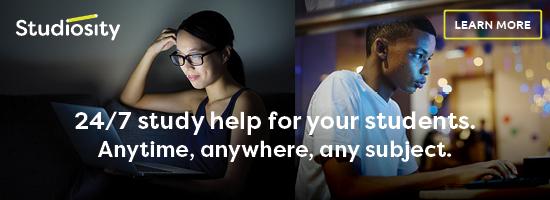 Studiosity: 24/7 study help for your students. Anytime, anywhere, any subject.