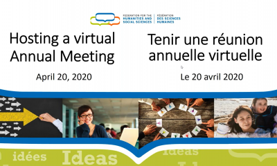 Hosting a virtual annual meeting - Tenir une reunion annuelle virtuelle