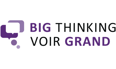 Big Thinking logo / Logo Voir Grand